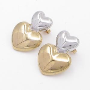 SS Gold-Plating Earring - KE119246-SP