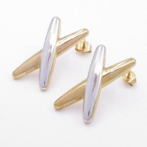 SS Gold-Plating Earring - KE119247-SP