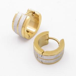 SS Gold-Plating Earring - KE119250-SP