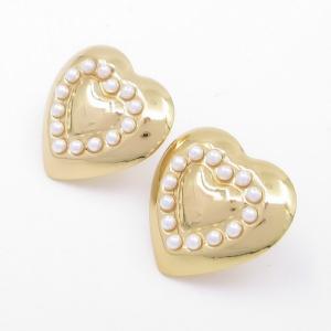 SS Gold-Plating Earring - KE119266-SP