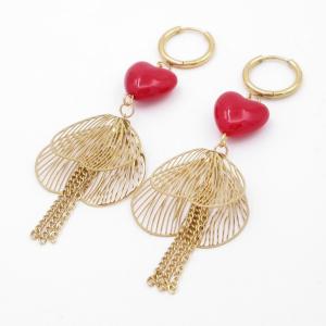 SS Gold-Plating Earring - KE119271-SP