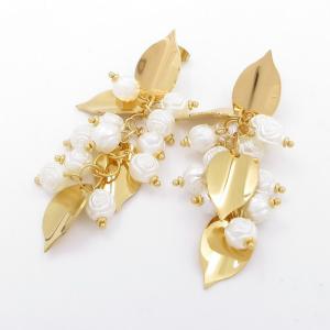 SS Gold-Plating Earring - KE119274-SP