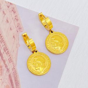 SS Gold-Plating Earring - KE119461-SXSJ