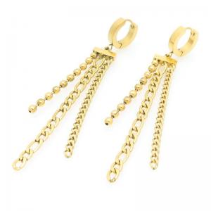 SS Gold-Plating Earring - KE119589-HM