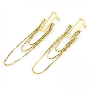 SS Gold-Plating Earring - KE119591-HM