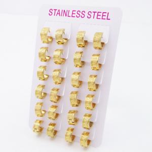 SS Gold-Plating Earring - KE119609-XY