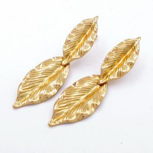 SS Gold-Plating Earring - KE119635-SP