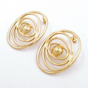 SS Gold-Plating Earring - KE119636-SP
