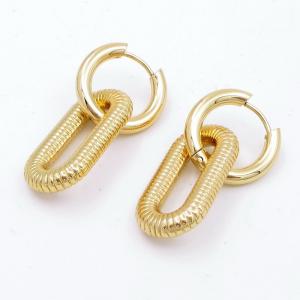 SS Gold-Plating Earring - KE119645-SP