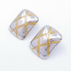 SS Gold-Plating Earring - KE119649-SP