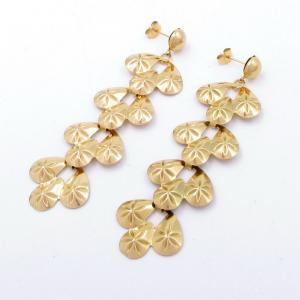 SS Gold-Plating Earring - KE119652-SP