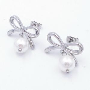 Stainless Steel Earring - KE119670-SP