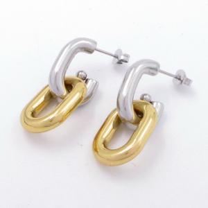 SS Gold-Plating Earring - KE119672-SP