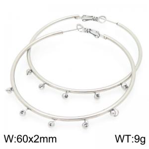 Stainless Steel Earring - KE119722-QY