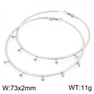 Stainless Steel Earring - KE119729-QY