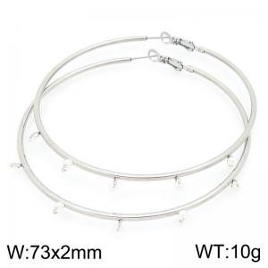 Stainless Steel Earring - KE119731-QY