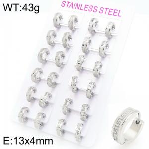 Stainless Steel Earring - KE119740-XY