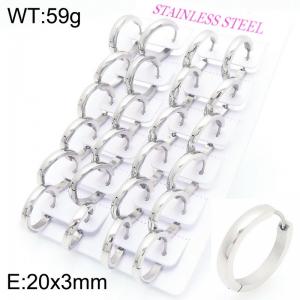 Stainless Steel Earring - KE119750-XY