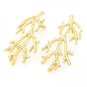 SS Gold-Plating Earring - KE119916-TLA
