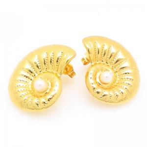 SS Gold-Plating Earring - KE119919-TLA