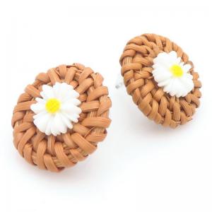 Stainless Steel Earring - KE119937-TLA