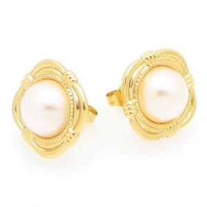 SS Gold-Plating Earring - KE120013-TLA