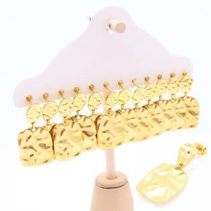 SS Gold-Plating Earring - KE120087-TLA