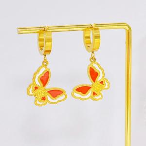 SS Gold-Plating Earring - KE120138-SXSJ