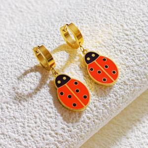SS Gold-Plating Earring - KE120143-SXSJ
