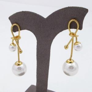 SS Gold-Plating Earring - KE120185-SP