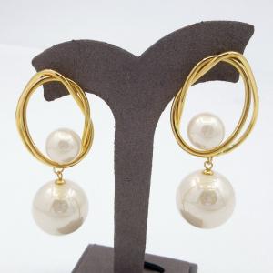 SS Gold-Plating Earring - KE120191-SP