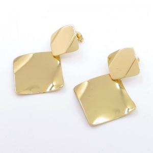 SS Gold-Plating Earring - KE120197-SP