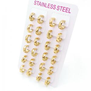 SS Gold-Plating Earring - KE120222-XY
