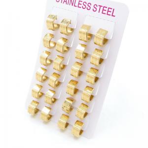 SS Gold-Plating Earring - KE120224-XY