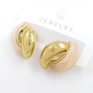 SS Gold-Plating Earring - KE120232-SP