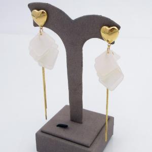 SS Gold-Plating Earring - KE120268-SP