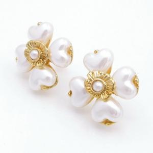 SS Gold-Plating Earring - KE120280-SP