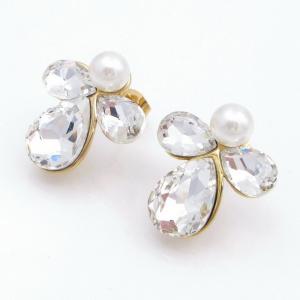 SS Gold-Plating Earring - KE120321-SP