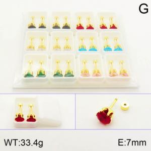 SS Gold-Plating Earring - KE120506-NT