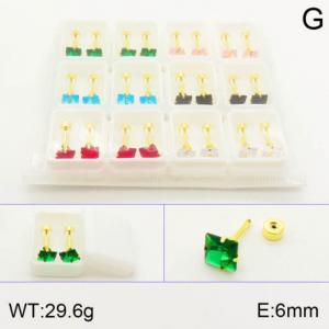 SS Gold-Plating Earring - KE120509-NT