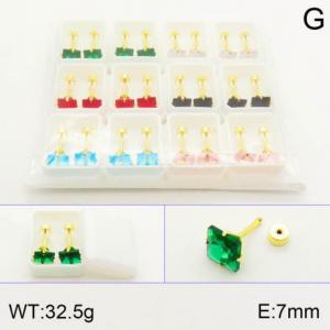 SS Gold-Plating Earring - KE120510-NT