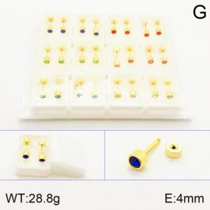 SS Gold-Plating Earring - KE120515-NT