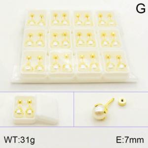 SS Gold-Plating Earring - KE120519-NT
