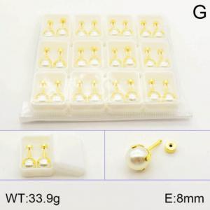 SS Gold-Plating Earring - KE120520-NT