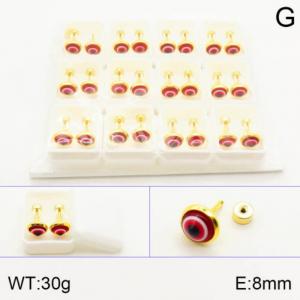 SS Gold-Plating Earring - KE120535-NT