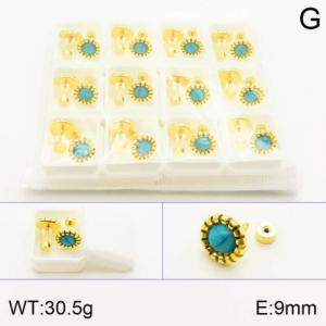 SS Gold-Plating Earring - KE120536-NT