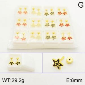 SS Gold-Plating Earring - KE120538-NT