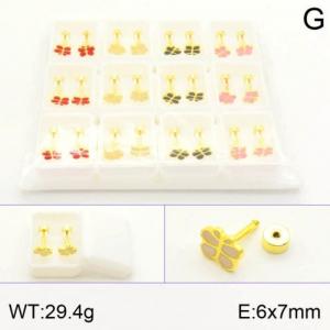 SS Gold-Plating Earring - KE120545-NT