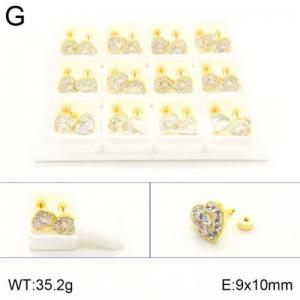 SS Gold-Plating Earring - KE120551-NT