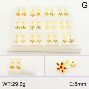 SS Gold-Plating Earring - KE120554-NT